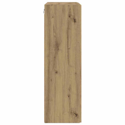 TV Wall Cabinet Artisan Oak 59.5 x 31 x 100 cm Engineered Wood