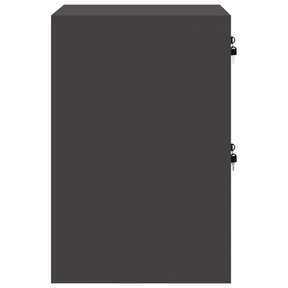 File Cabinet Black 44 x 50 x 74.5 cm Cold-Rolled Steel