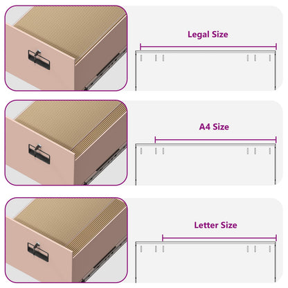 File Cabinet Geometric Pink 44 x 50 x 74.5 cm Cold-Rolled Steel