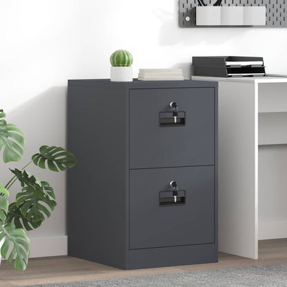 File Cabinet Anthracite 44 x 50 x 74.5 cm Cold-Rolled Steel
