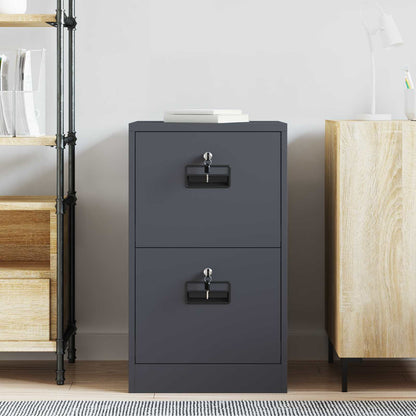 File Cabinet Anthracite 44 x 50 x 74.5 cm Cold-Rolled Steel
