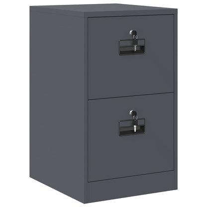 File Cabinet Anthracite 44 x 50 x 74.5 cm Cold-Rolled Steel