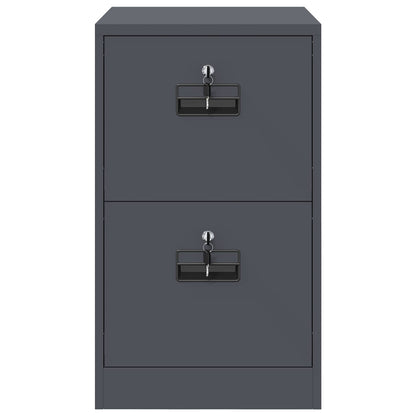 File Cabinet Anthracite 44 x 50 x 74.5 cm Cold-Rolled Steel