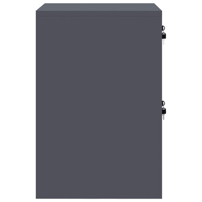 File Cabinet Anthracite 44 x 50 x 74.5 cm Cold-Rolled Steel