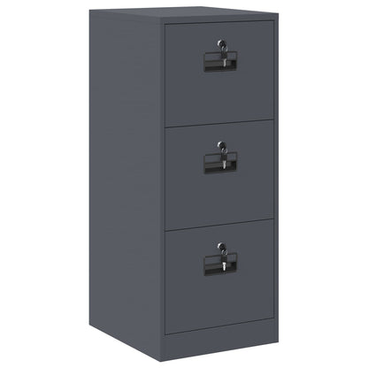 File Cabinet Anthracite 44 x 50 x 106.5 cm Cold-Rolled Steel