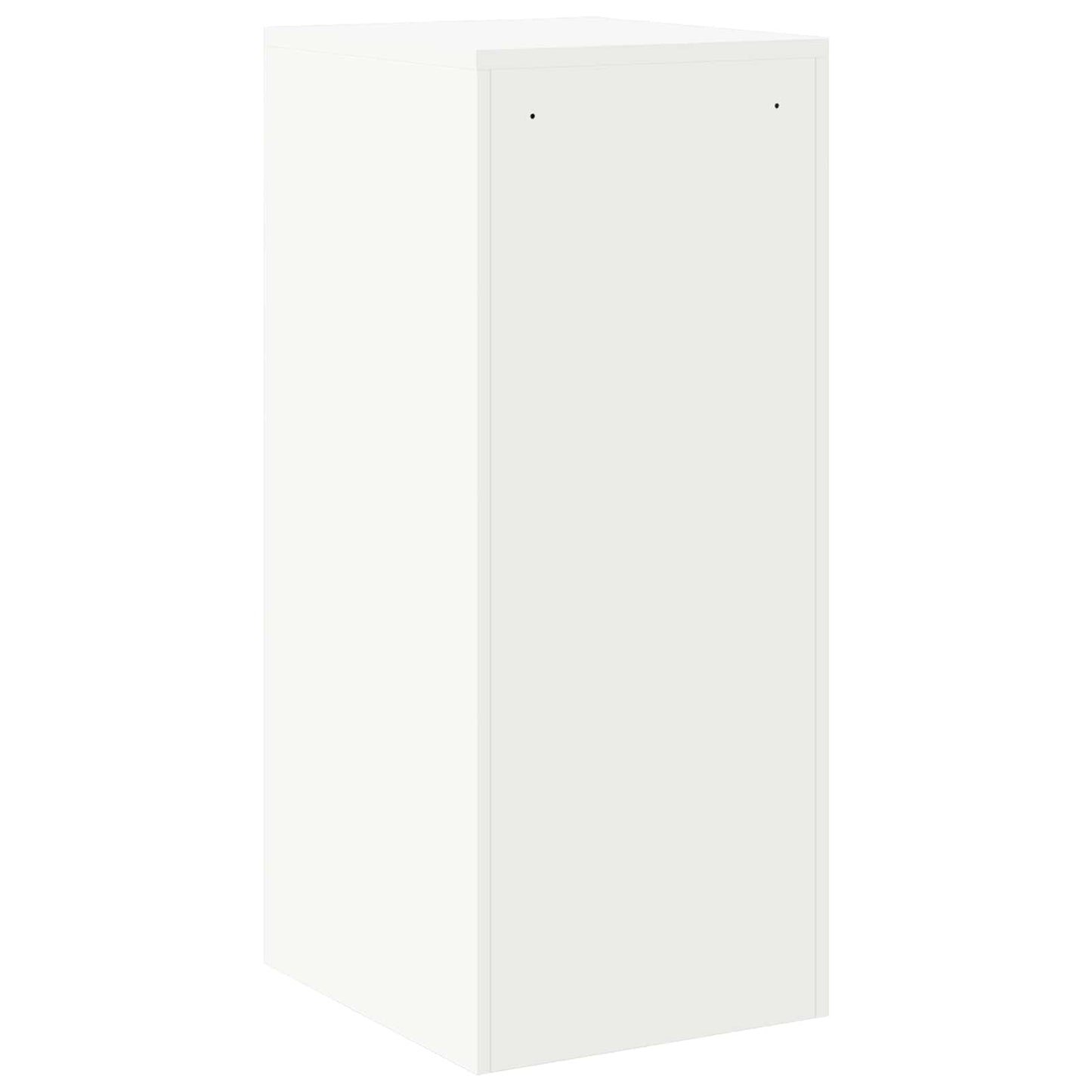 File Cabinet White 44 x 50 x 106.5 cm Cold-Rolled Steel