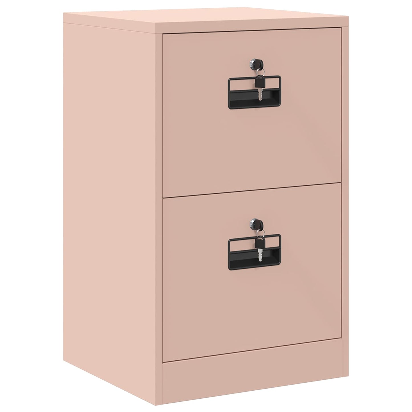 File Cabinet Pink 45.5 x 42 x 74.5 cm Cold-Rolled Steel