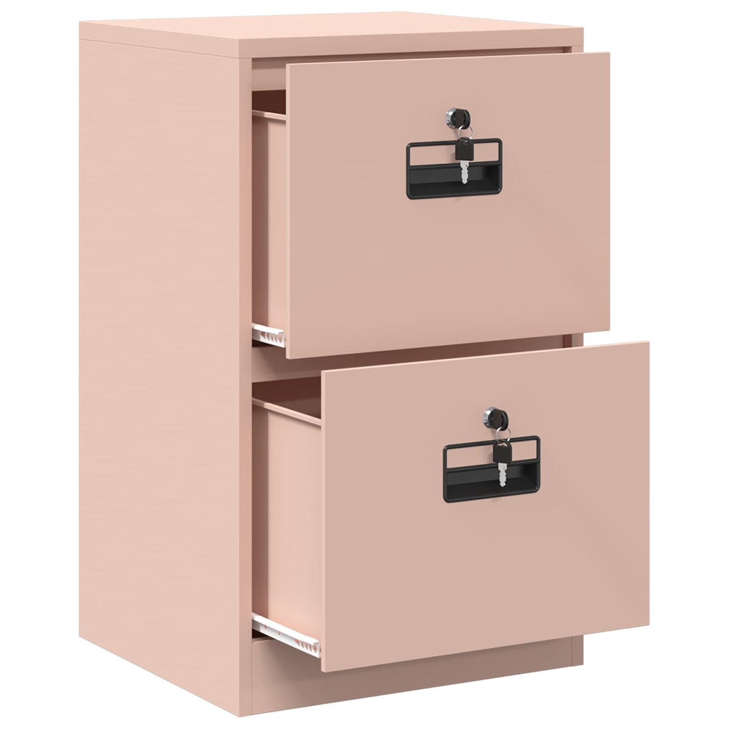 File Cabinet Pink 45.5 x 42 x 74.5 cm Cold-Rolled Steel