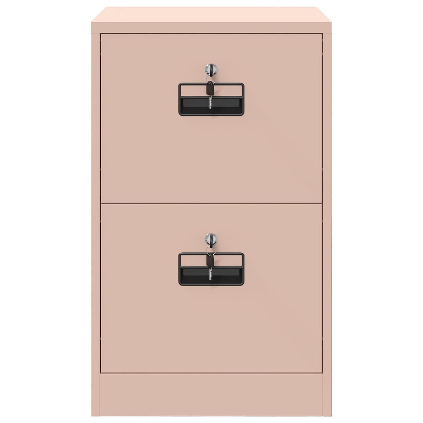 File Cabinet Pink 45.5 x 42 x 74.5 cm Cold-Rolled Steel