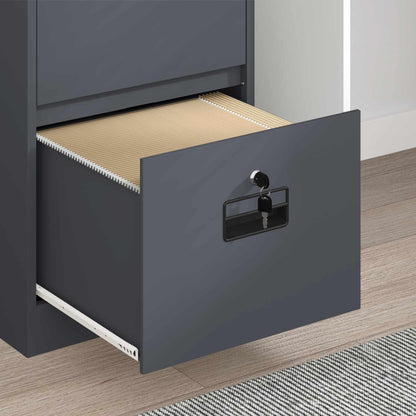 File Cabinet Anthracite 45.5 x 42 x 74.5 cm Cold-Rolled Steel