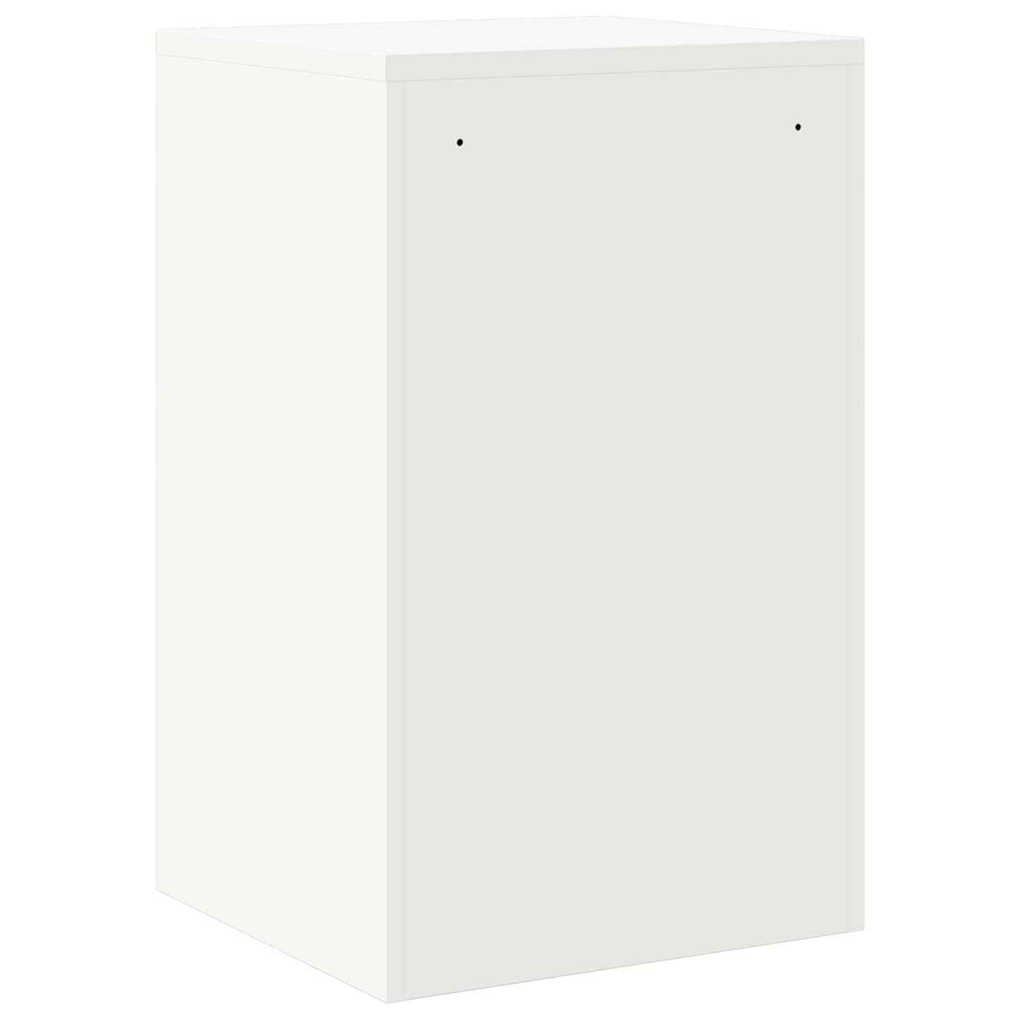 File Cabinet White 45.5 x 42 x 74.5 cm Cold-Rolled Steel