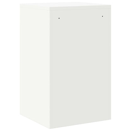 File Cabinet White 45.5 x 42 x 74.5 cm Cold-Rolled Steel