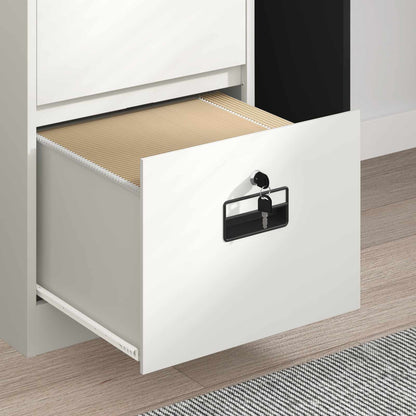 File Cabinet Anthracite 45.5 x 42 x 106.5 cm Cold-Rolled Steel