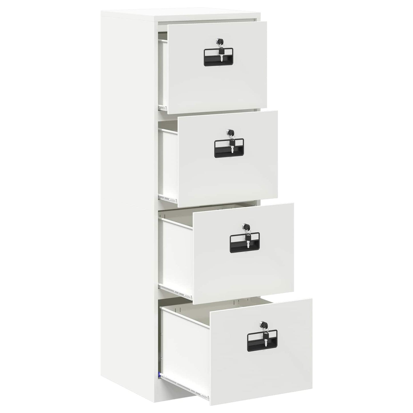 File Cabinet with Drawer Mustard Yellow 45.5 x 42 x 106.5 cm