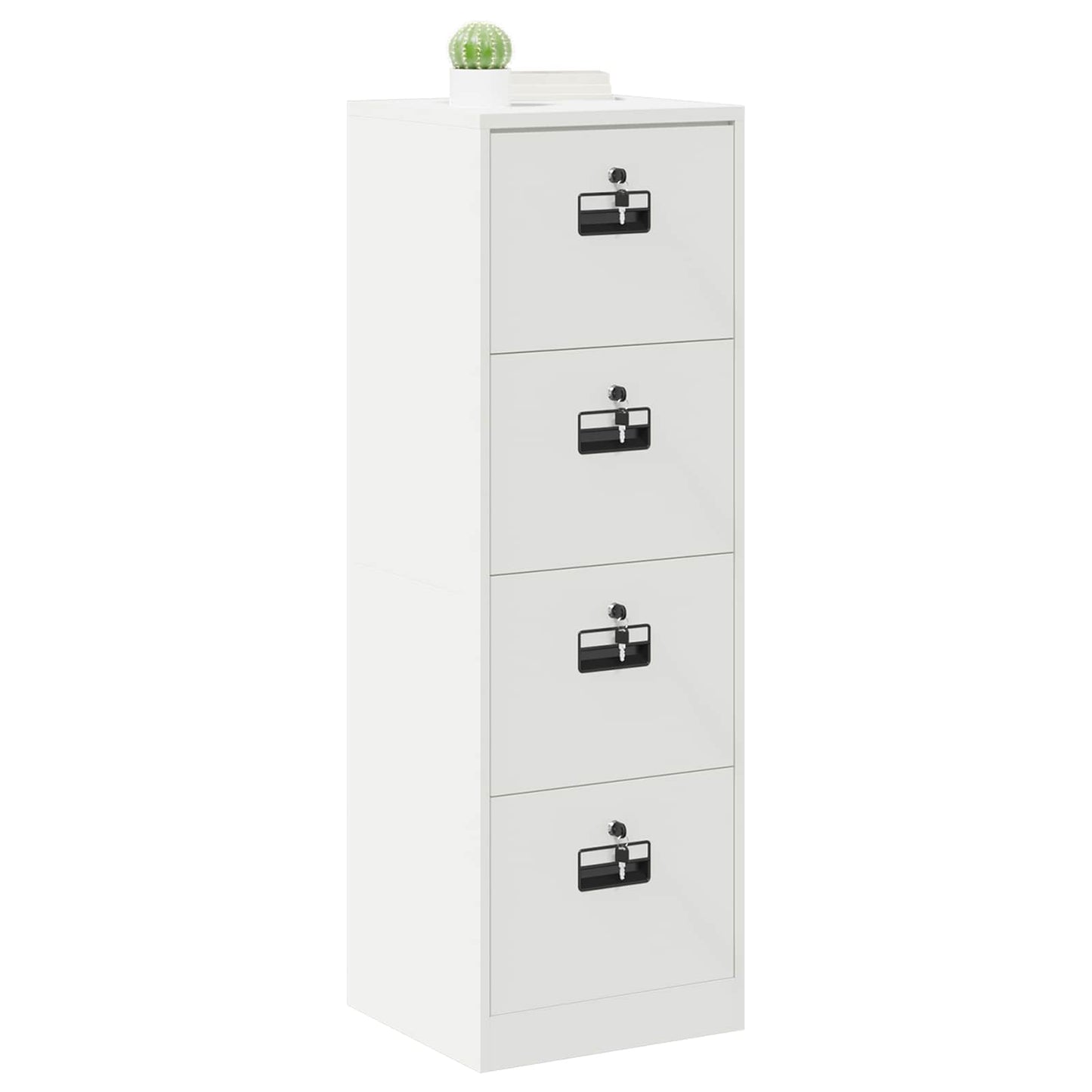 File Cabinet with Drawer Mustard Yellow 45.5 x 42 x 106.5 cm