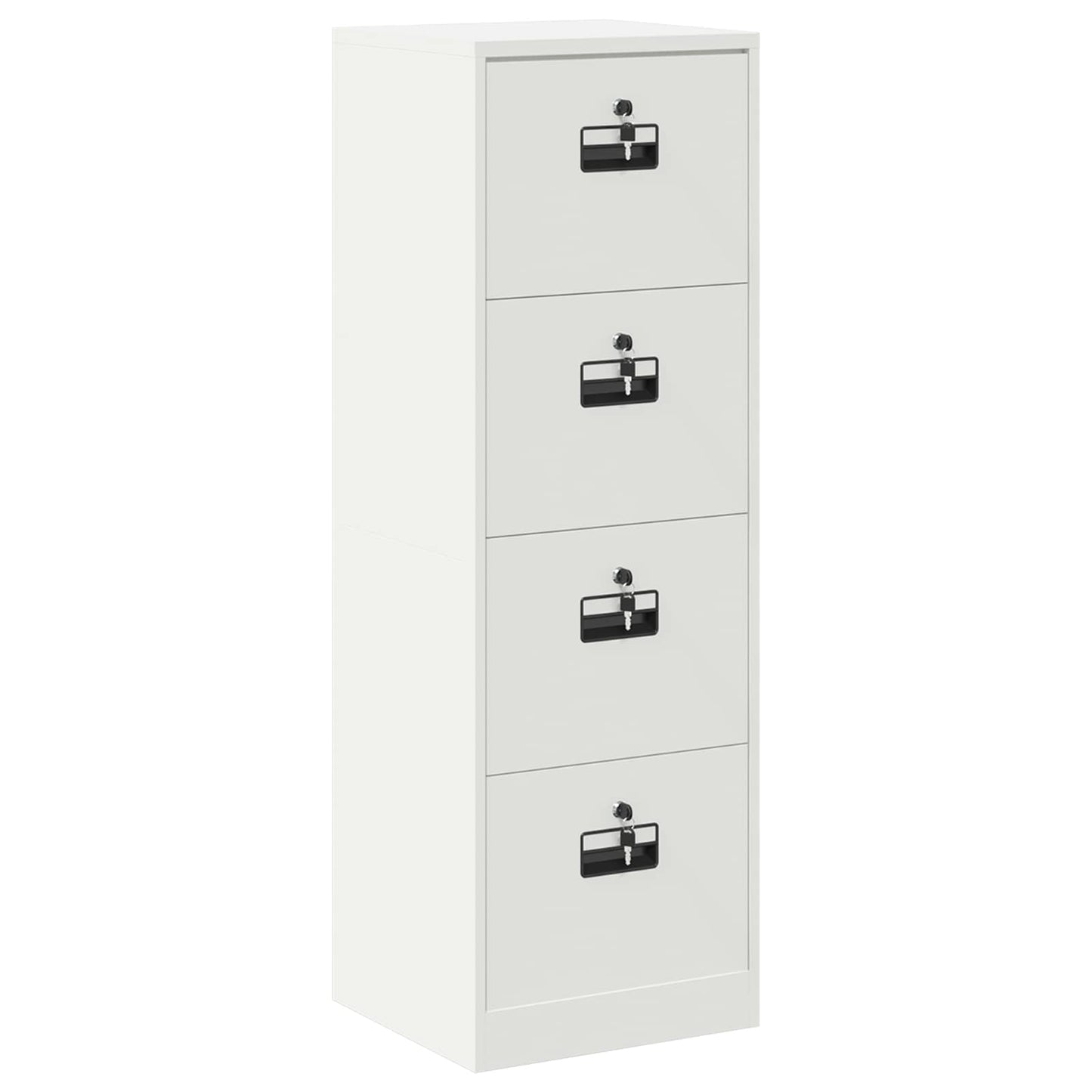 File Cabinet Pink 45.5 x 42 x 139 cm Cold-Rolled Steel