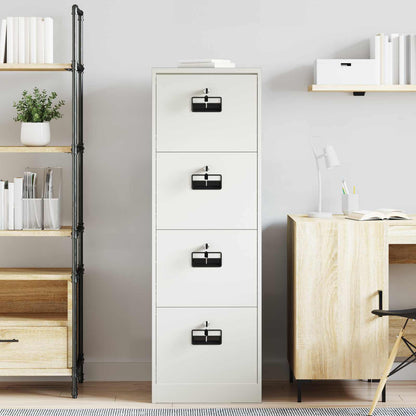 File Cabinet Olive Green 45.5 x 42 x 139 cm Cold-Rolled Steel