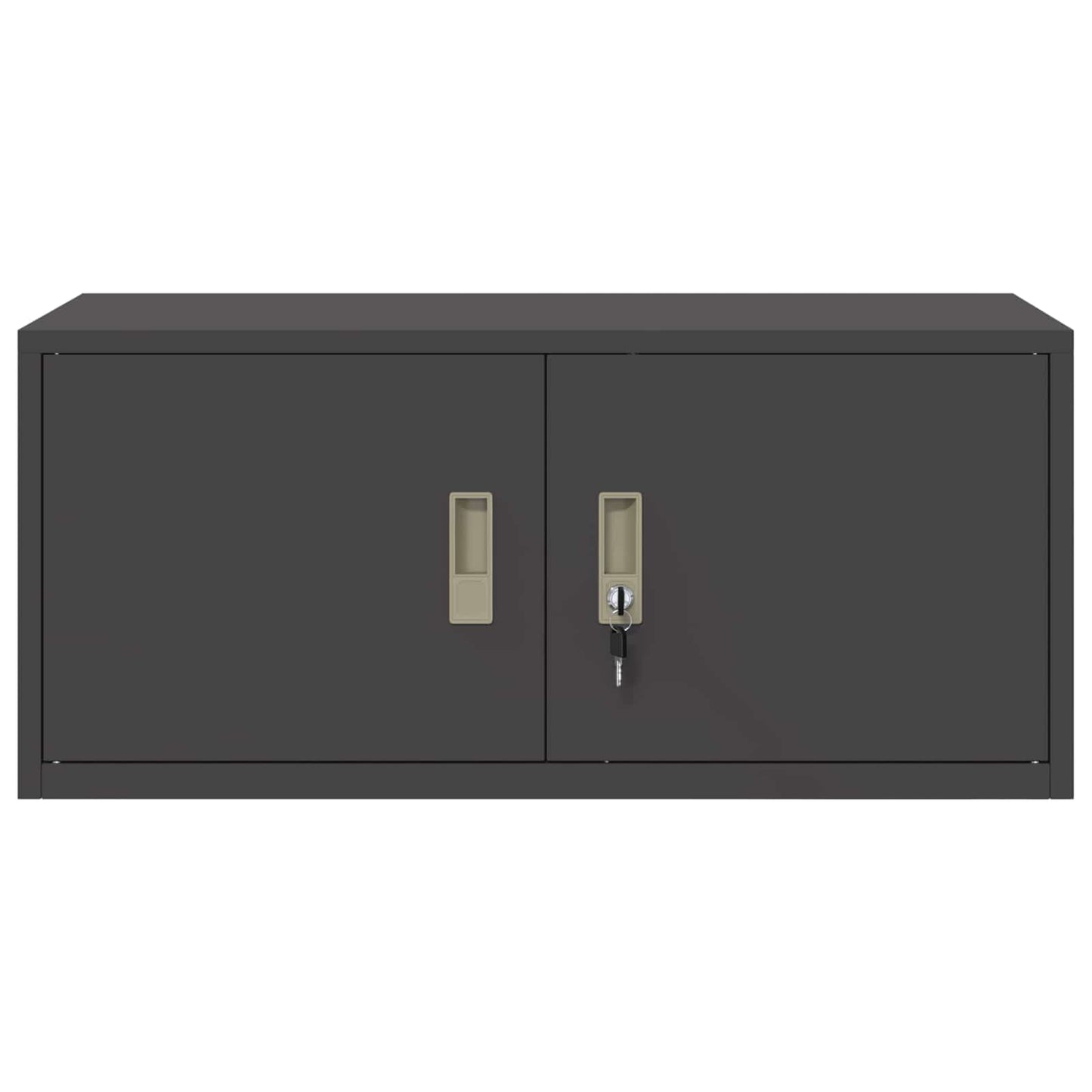 Storage Cabinet Black 90 x 40 x 40 cm Steel