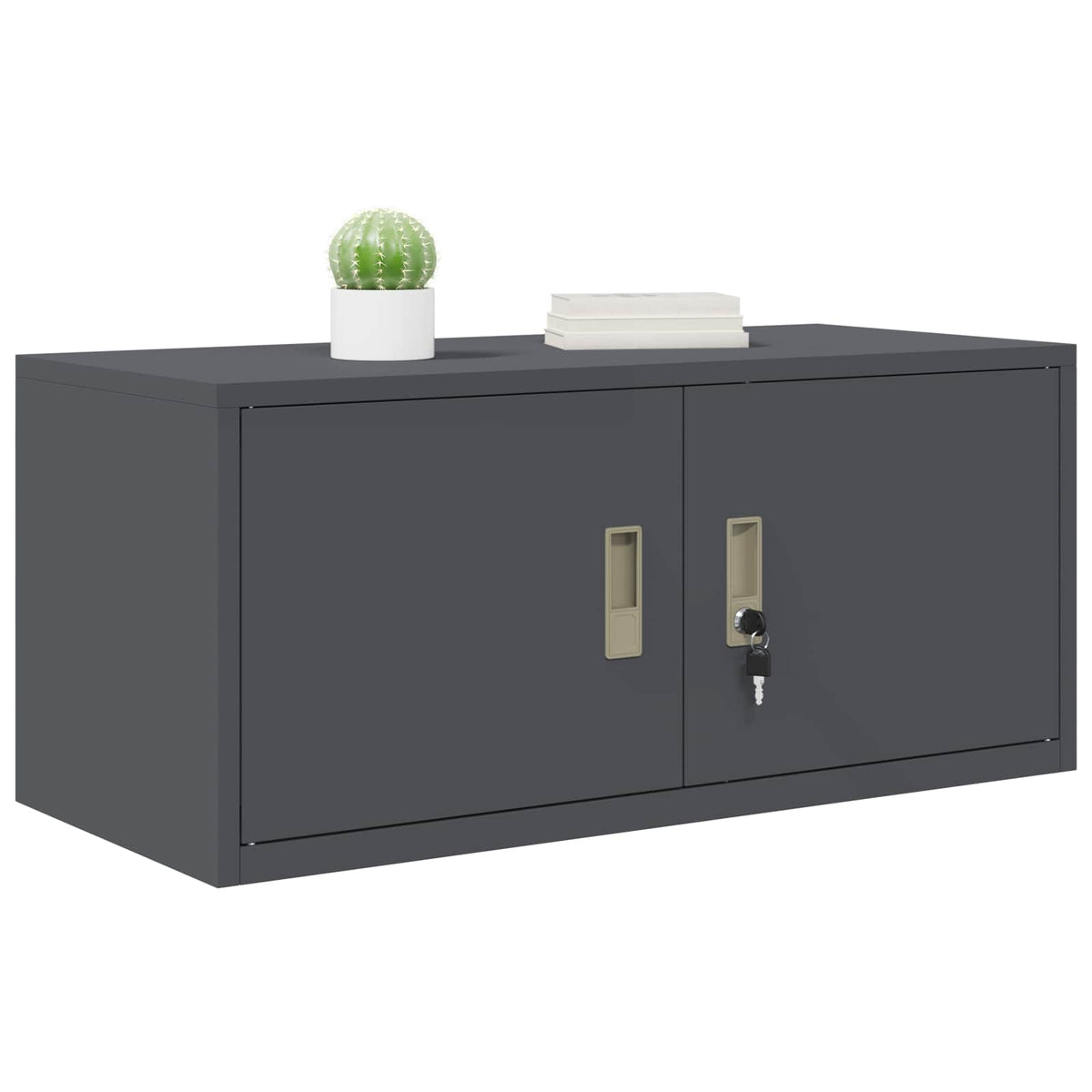 Storage Cabinet Anthracite 90 x 40 x 40 cm Steel