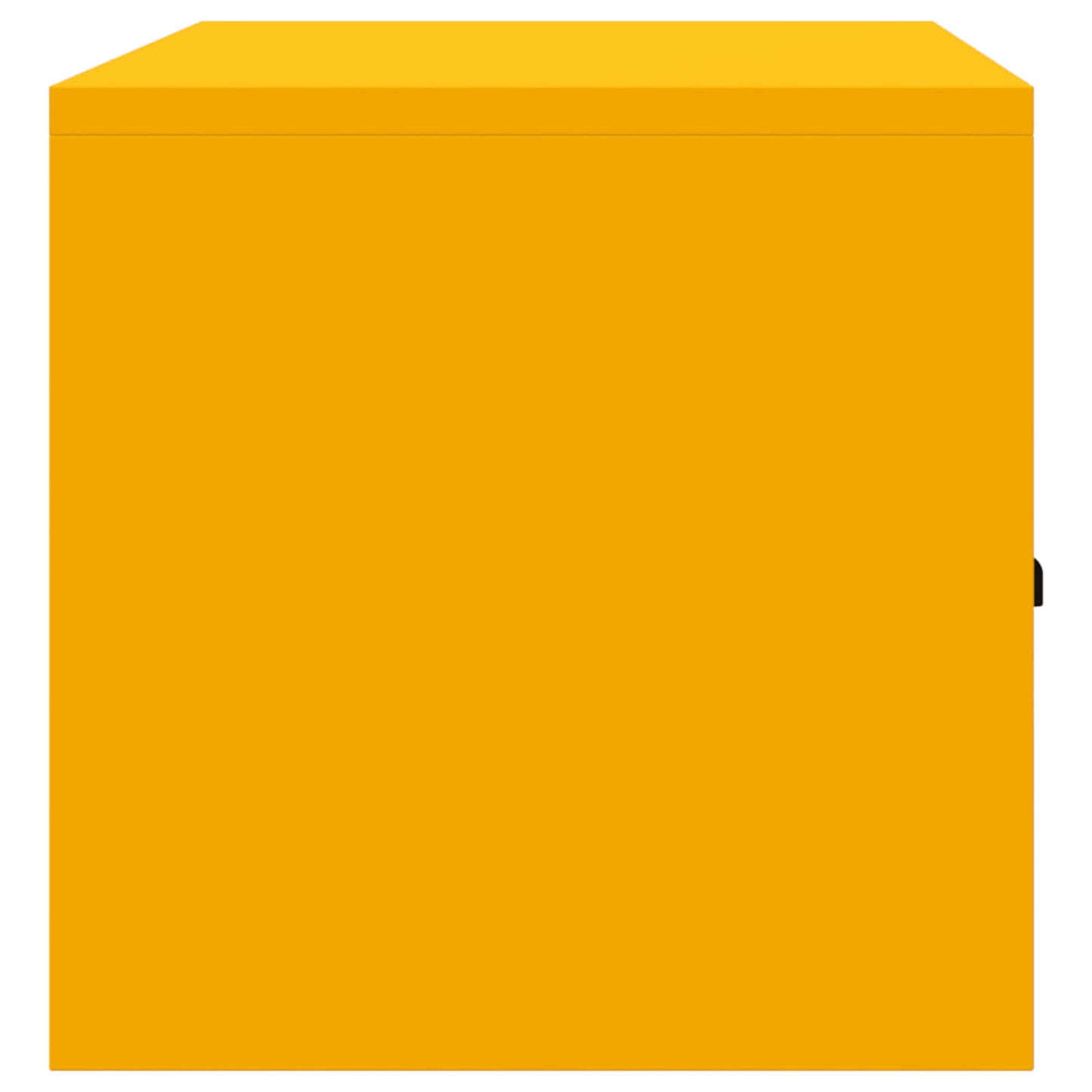 Storage Cabinet Mustard Yellow 90 x 40 x 40 cm Steel