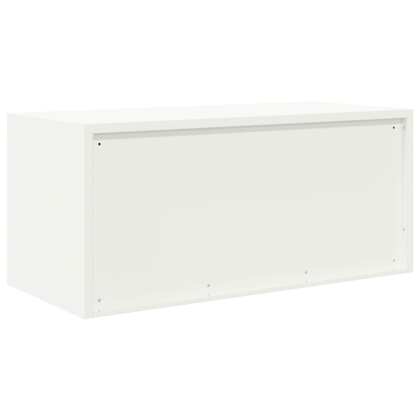 Storage Cabinet White 90 x 40 x 40 cm Steel
