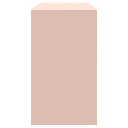Storage Cabinet Pink 90 x 40 x 70 cm Steel