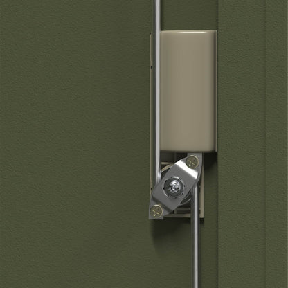 Storage Cabinet Olive Green 90 x 40 x 70 cm Steel