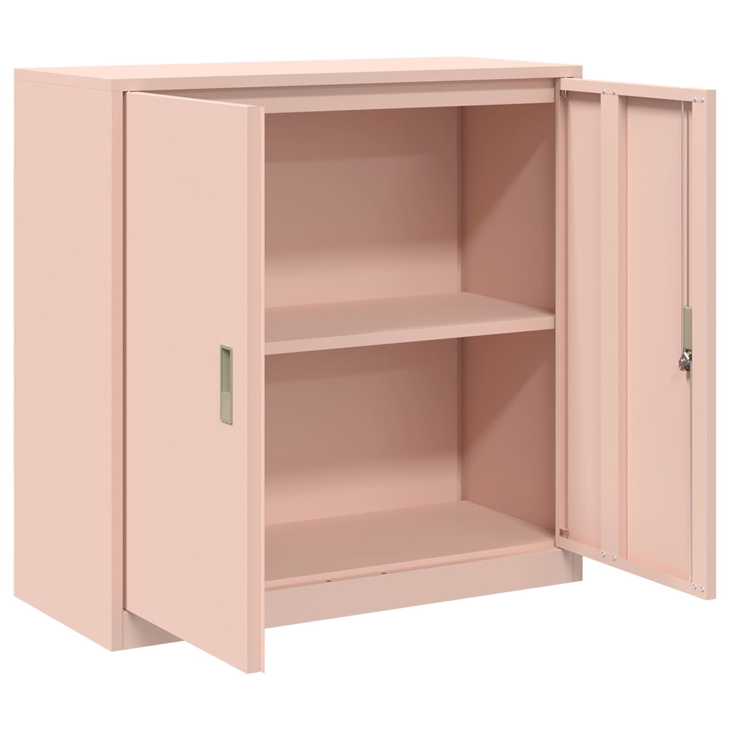 Storage Cabinet Pink 90 x 40 x 90 cm Steel