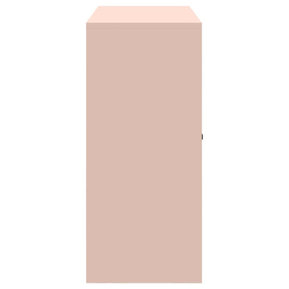 Storage Cabinet Pink 90 x 40 x 90 cm Steel