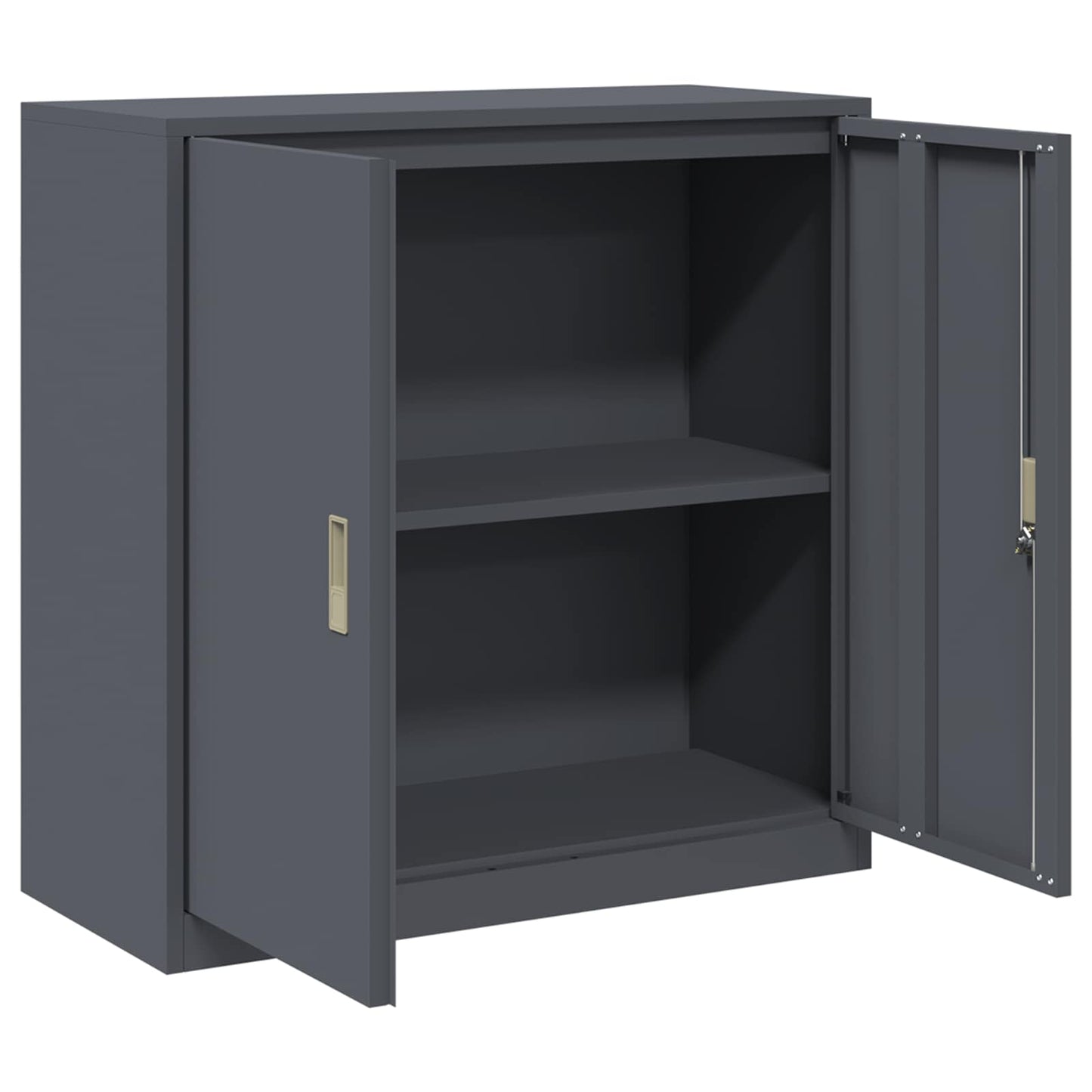 Storage Cabinet Anthracite 90 x 40 x 90 cm Steel