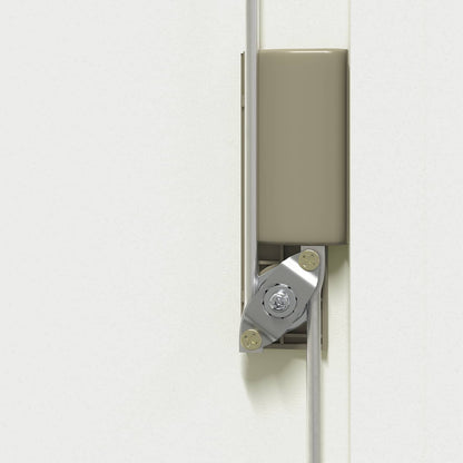 Storage Cabinet White 90 x 40 x 90 cm Steel