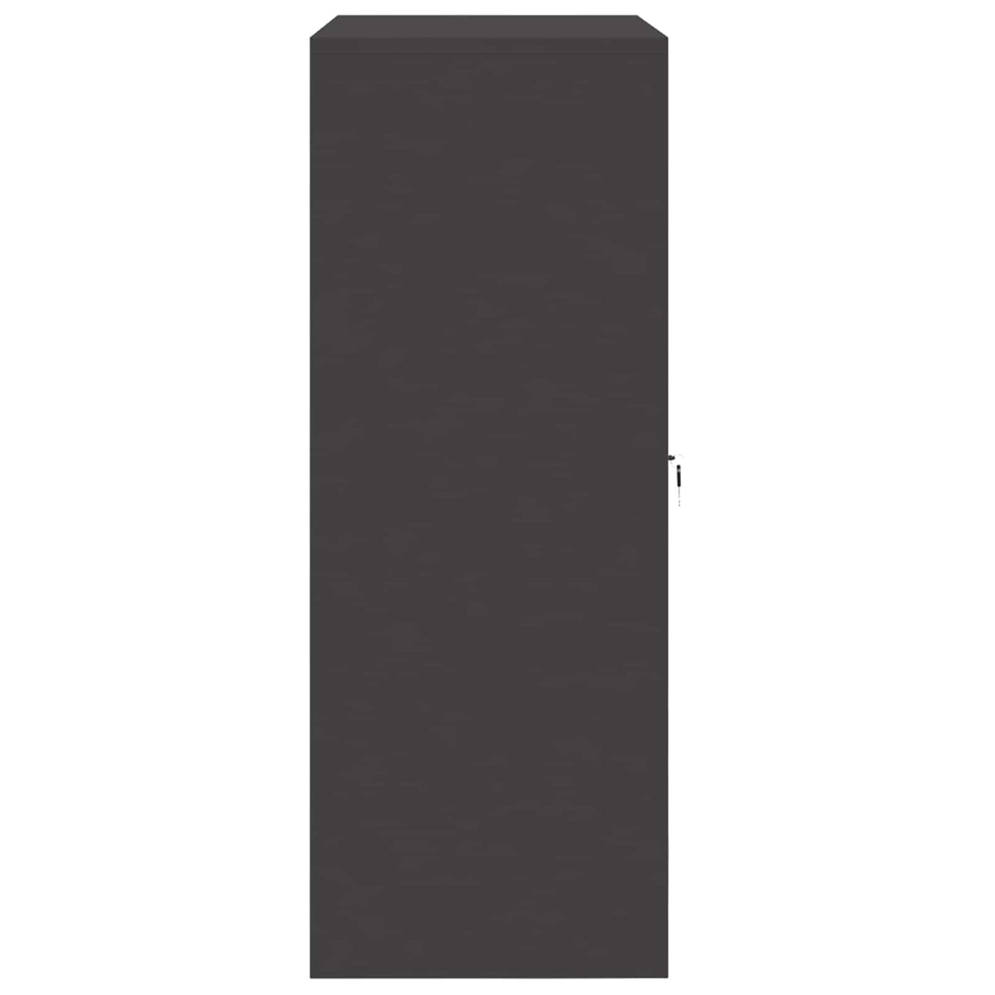 Storage Cabinet Black 90 x 40 x 105 cm Steel