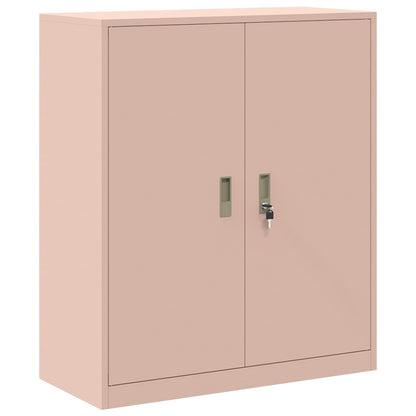 Storage Cabinet Pink 90 x 40 x 105 cm Steel