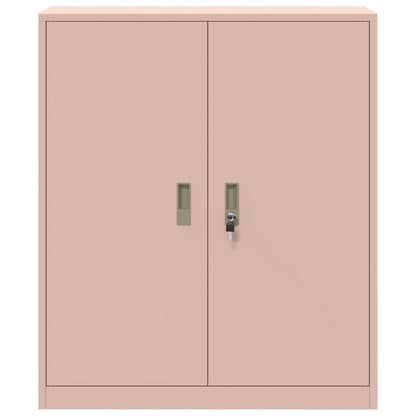 Storage Cabinet Pink 90 x 40 x 105 cm Steel