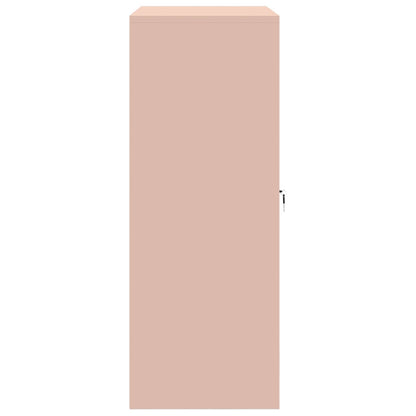 Storage Cabinet Pink 90 x 40 x 105 cm Steel