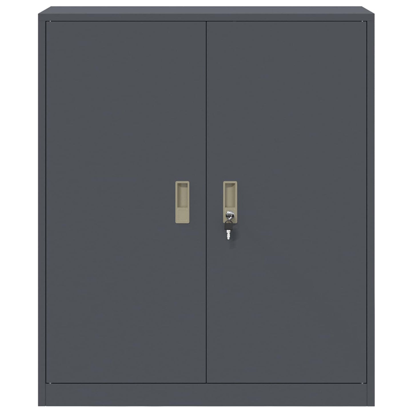 Storage Cabinet Anthracite 90 x 40 x 105 cm Steel