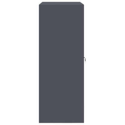 Storage Cabinet Anthracite 90 x 40 x 105 cm Steel