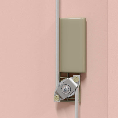 Storage Cabinet Pink 80 x 40 x 40 cm Steel