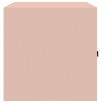 Storage Cabinet Pink 80 x 40 x 40 cm Steel