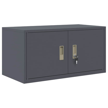 Storage Cabinet Anthracite 80 x 40 x 40 cm Steel
