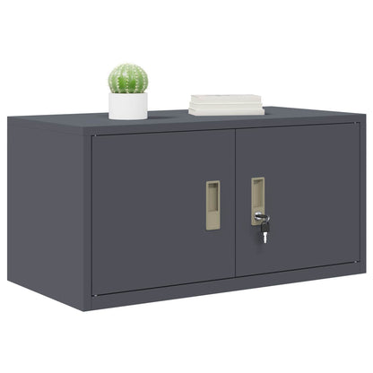 Storage Cabinet Anthracite 80 x 40 x 40 cm Steel