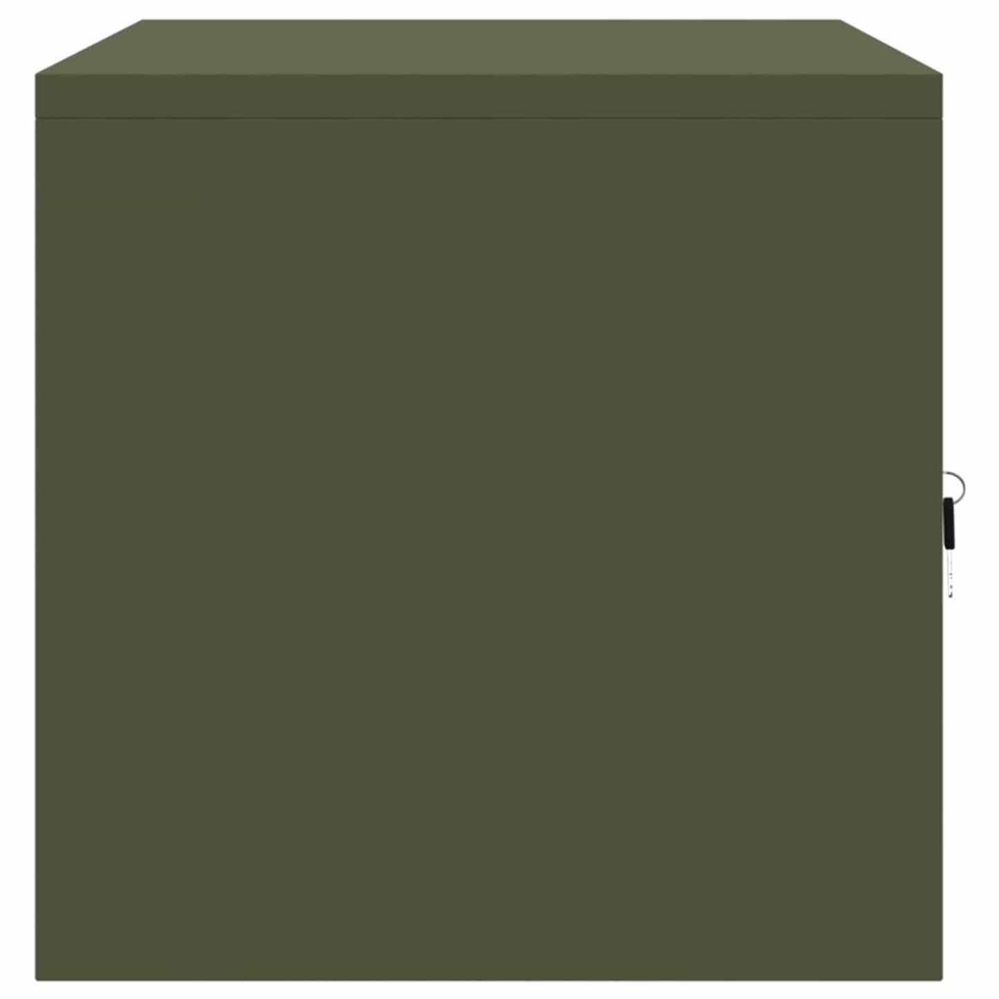 Storage Cabinet Olive Green 80 x 40 x 40 cm Steel