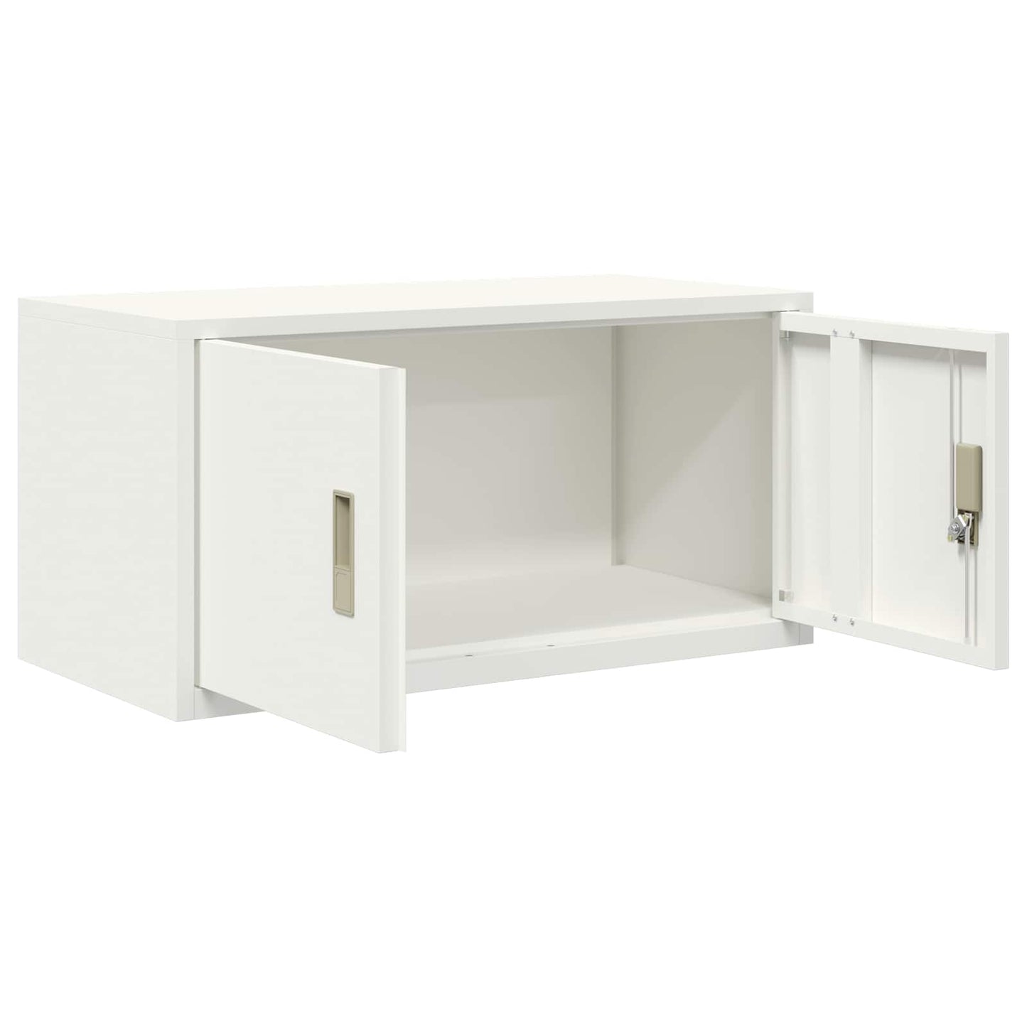 Storage Cabinet White 80 x 40 x 40 cm Steel