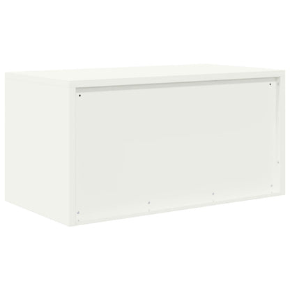Storage Cabinet White 80 x 40 x 40 cm Steel