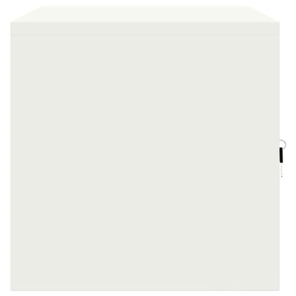 Storage Cabinet White 80 x 40 x 40 cm Steel