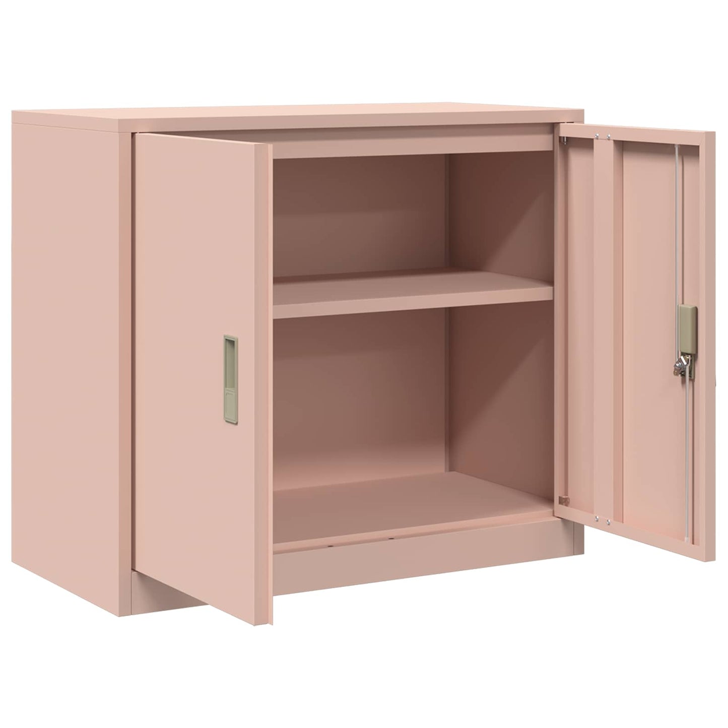 Storage Cabinet Pink 80 x 40 x 70 cm Steel