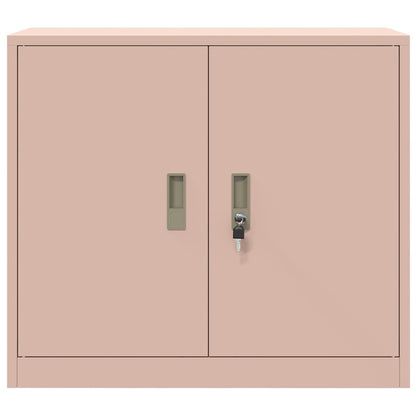 Storage Cabinet Pink 80 x 40 x 70 cm Steel