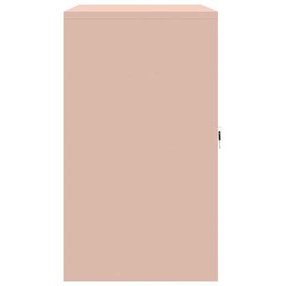 Storage Cabinet Pink 80 x 40 x 70 cm Steel