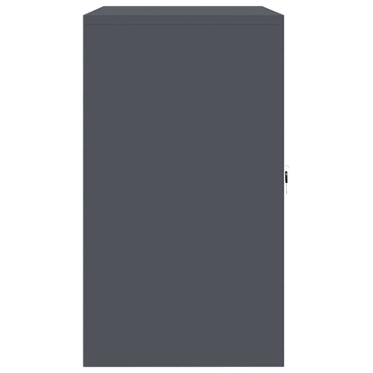 Storage Cabinet Anthracite 80 x 40 x 70 cm Steel