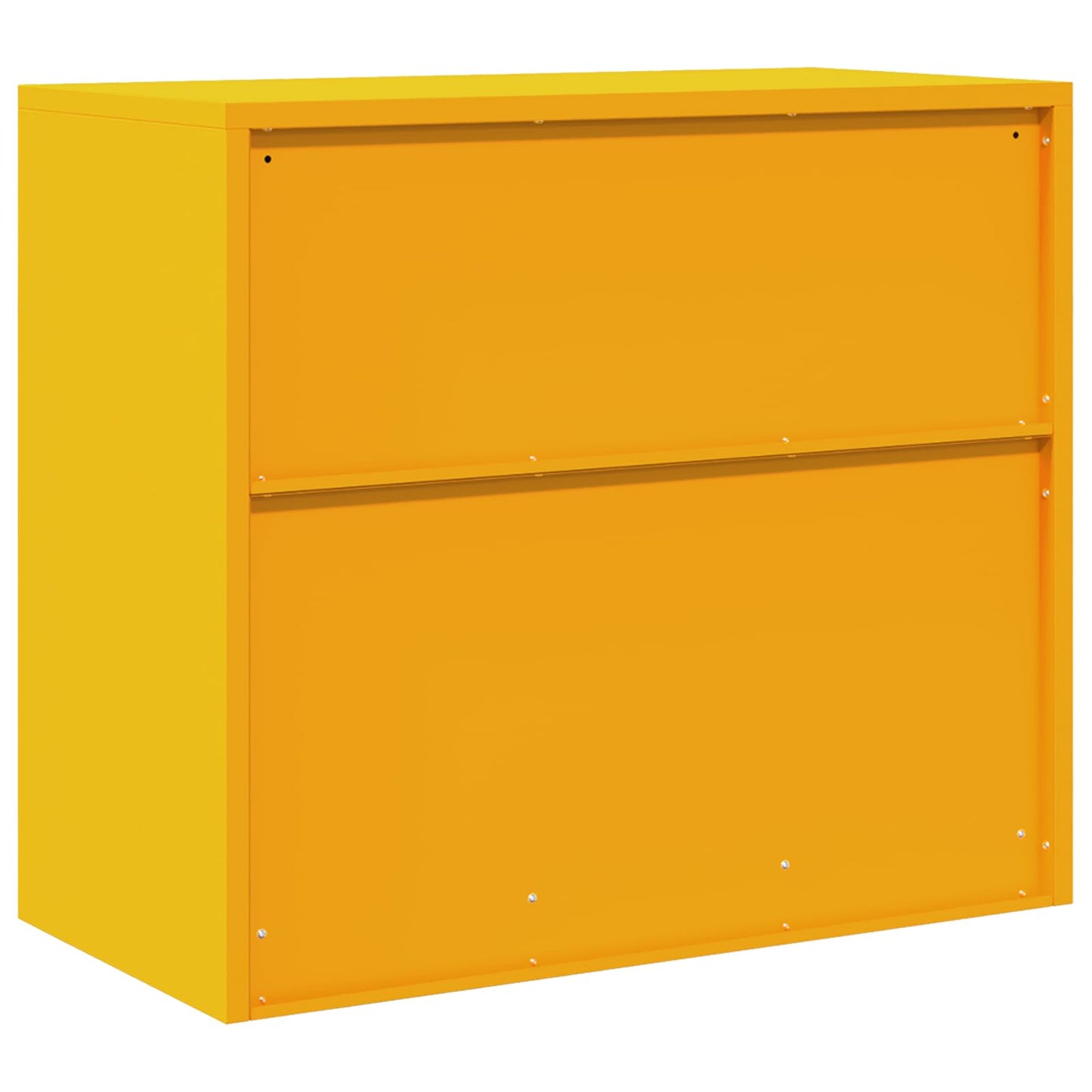 Storage Cabinet Mustard Yellow 80 x 40 x 70 cm Steel